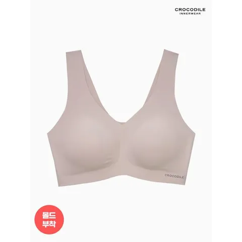 [하프클럽] 라이크라 몰드부착 런닝형 감탄브라 모카