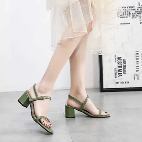 발편한 여름 여성 샌들 스트랩 끈샌들 직장인 패션 여성여름구두 여성여름샌들