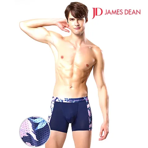 제임스딘 폴리메쉬 플라워 남성 드로즈 팬티 1매 속옷