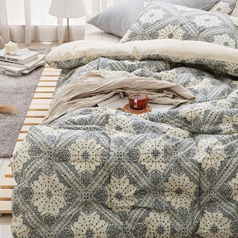 차렵이불 퀸 Q 가을 이불 사계절 간절기 이불 차렵이불세트퀸 가을이불 사계절차렵이불 가을침구