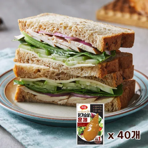 냉장 닭가슴살훈제 100g x 40봉