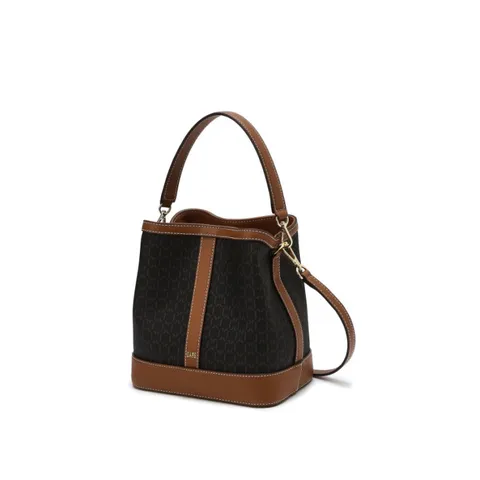[롯데백화점]ACC](핸드백) DCBA4F868W3 브라운 바넷 DD패턴 가죽배색 버킷백 S
