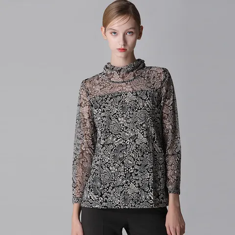 로맨틱 시스루 블라우스(4종택일)