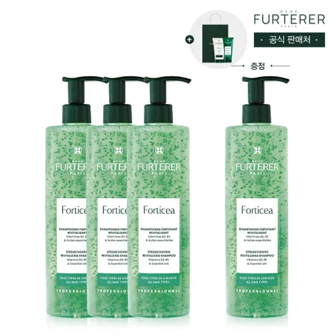 [LIVE한정/3+1]포티샤 슈퍼볼륨 샴푸 600ml 트리오기획