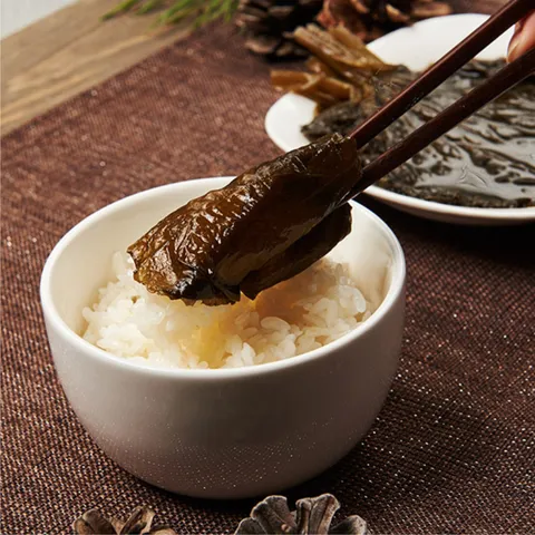 실속 대용량 알싸한 고추냉이잎 장아찌 4kg