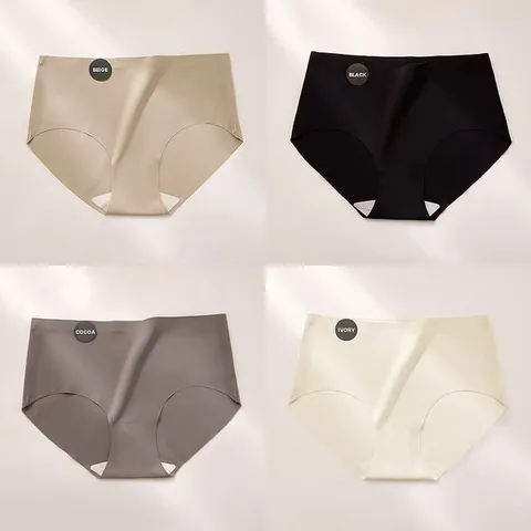 [하프클럽/리얼스킨심리스팬티 노라인 무봉제 스판 언더웨어