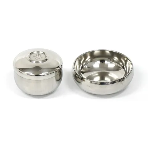 스텐 공기 대접 이중 입식기 세트 밥그릇 밥그릇국그릇세트 국그릇 그릇세트 합식기 국그릇세트