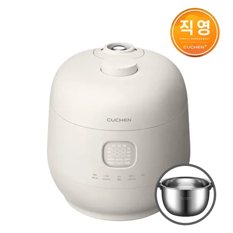 브레인 풀스텐 듀얼프레셔 10인용 IH전기압력밥솥 CRH-TWS1010W