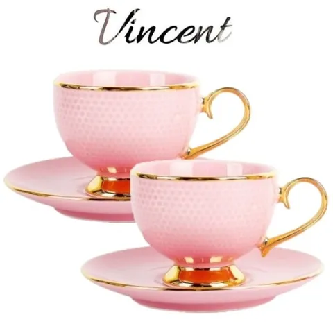 [롯데백화점][빈센트]커피잔2인조 4p(4컬러)
