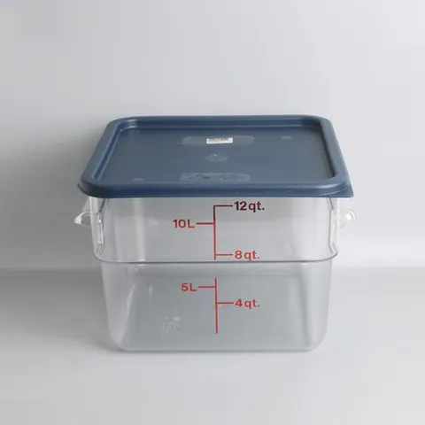 캠브로 PC 사각 저장용기  12QT/18QT/22QT   뚜껑포함