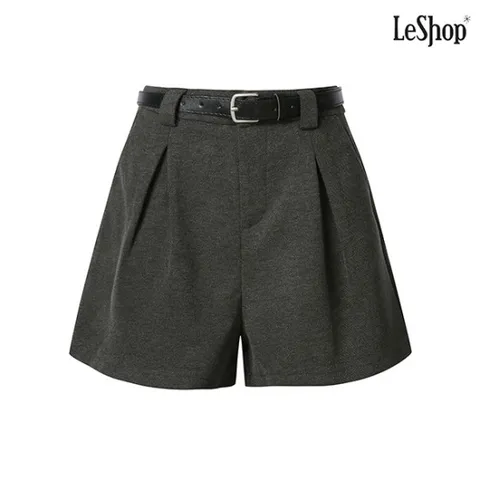 정상가:69,000원 ㅣ 핀턱 벨티드 포켓 데일리 숏 팬츠 (DO4TA015A)