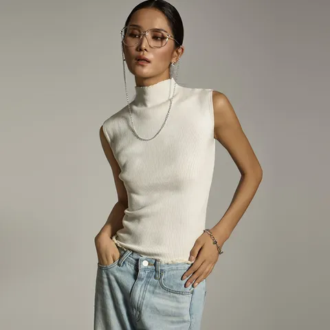 E3785 반하이넥 니트/I