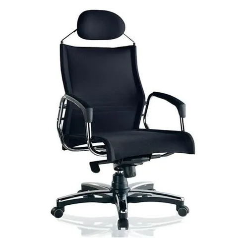 모시(대)도금 회전-블랙 사무용의자 회전의자 관리자용의자 중역용의자