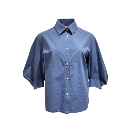 [롯데백화점][멜본]소매볼 륨셔츠_STYC254200