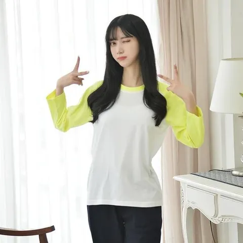 [하프클럽] 교복몰 7부 무지맨투맨 나그랑 (4컬러) 생활