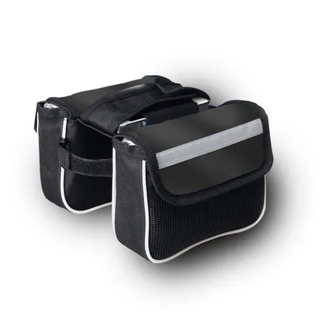 자전거 더블 프레임백 짐받이 안장가방 탑튜브가방 자전거더블백 자전거프레임백