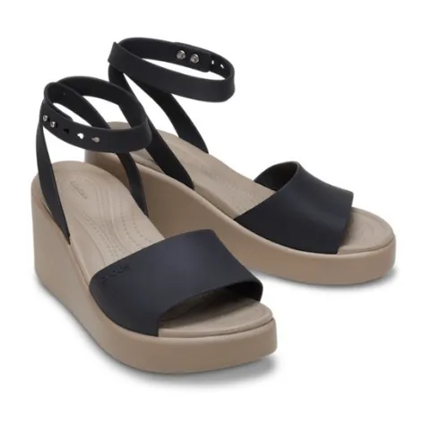 슬리퍼 샌들 TQJ 209406-07H 브루클린 앵클 스트랩 웨지