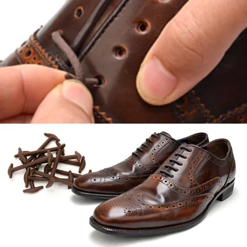 (특허정품)남자 실리콘구두끈 매듭없는구두끈 고무줄 신발끈묶는법 신발끈안풀리게묶는법