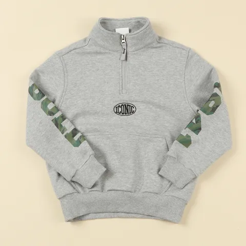 [롯데백화점]카모 BOLD 반넥 맨투맨 KN4TSU868