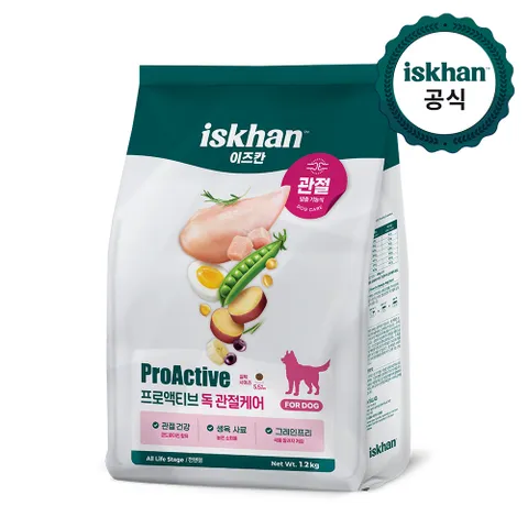 이즈칸 독 프로액티브 관절케어 1.2kg