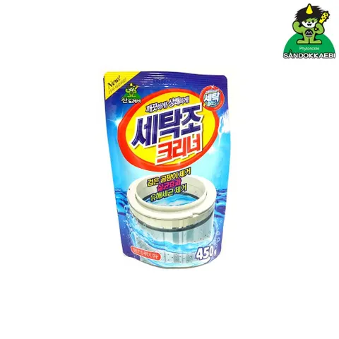 산도깨비 세탁조 크리너 450g 세탁조클리너 세탁조청소 세탁기크리너 드럼세탁기청소 세탁기세정