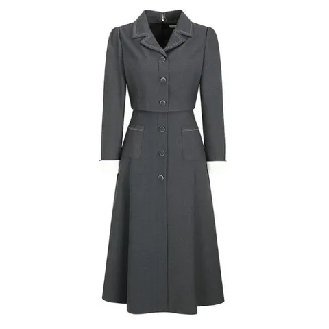 [롯데백화점][제이제이 지고트]스티치 재킷 플레어 원피스GPAM0OP931