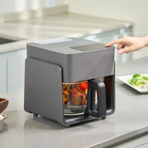 PAF-4210BSD-1A 글라스 스팀 에어프라이어 4.2L