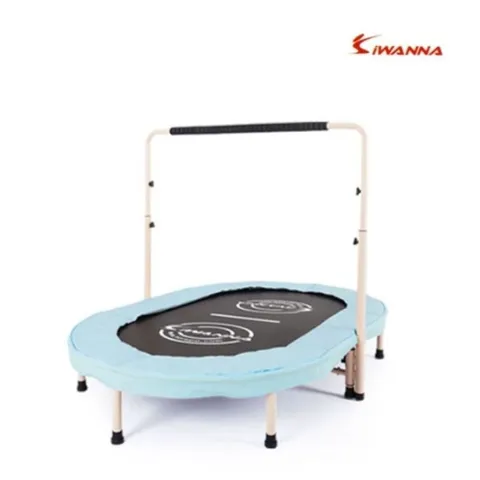 점핑보드 운동 에어보드 트램폴린 2인용 민트 아이워너트램폴린 점핑 트램펄린 점핑큐브
