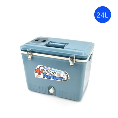 낚시전용 아이스박스 청록 24L 레져박스 캠핑아이스박스 대형아이스박스
