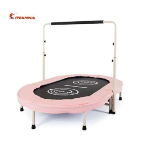 점핑보드 운동 에어보드 트램폴린 2인용 핑크 아이워너트램폴린 점핑 트램펄린 점핑큐브