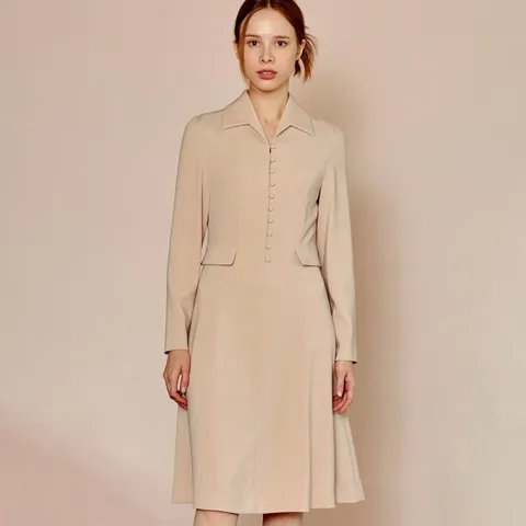 세미 플레어라인 원피스