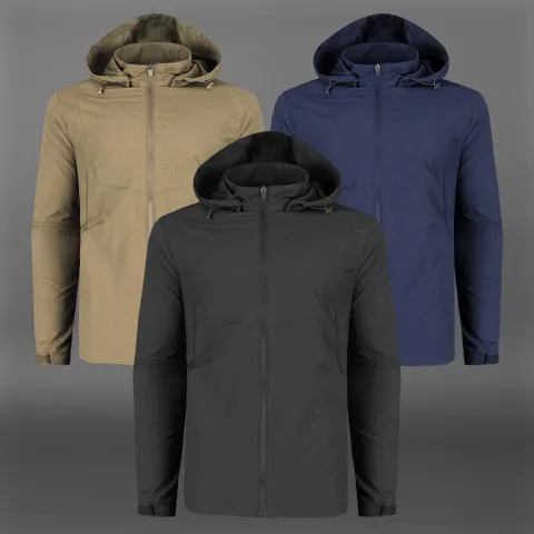 남성용 봄 여름 가을 바람막이 경량 자켓 MISTIC