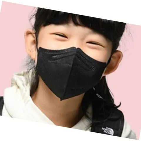 마스크 블랙 새부리형 중형 개별 포장 30매입 경량 방역 보건 비말 먼지 차단 김서림방지