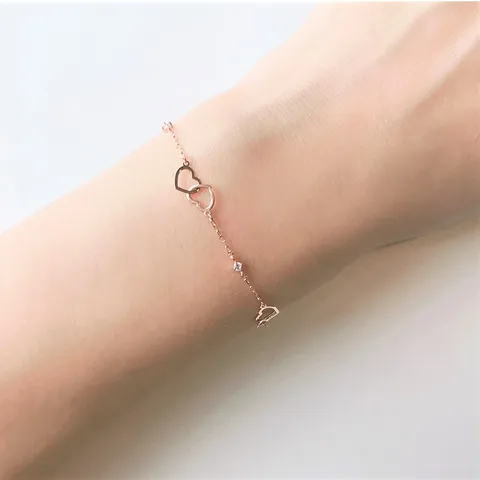 [GB] 베이직 하트 10K GOLD 팔찌 LWT17078T 428515