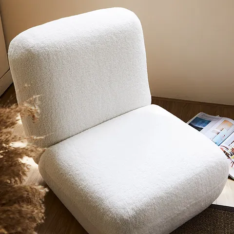 몽블 양털 패브릭 쇼파 1인용 좌식 소파 3colors