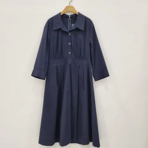 셔츠카라플리츠원피스(RMOWE24R13)_SH