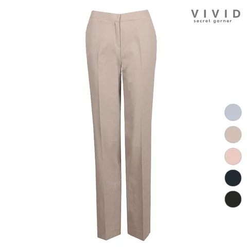 VIVID 여성 여름 마터치 정장 팬츠