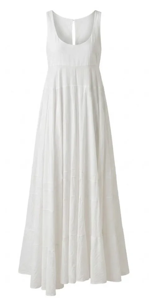 [해외직구] 26SS  미디 원피스 2909 D01185072 White