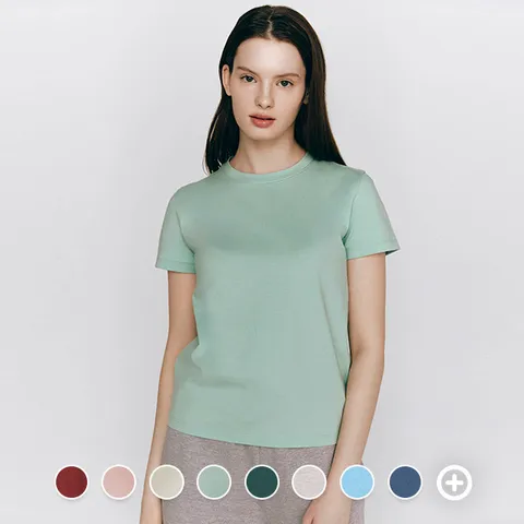 325518 기본 크루넥 반팔티