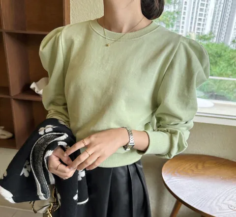 [브리치] 미아마스빈 / 호이카 퍼프 티셔츠