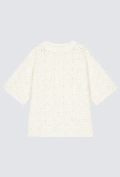 [해외직구] 25SS 루루 스튜디오 스웨터 ANTILAIVORY White
