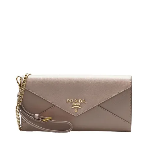 핑크베이지 카프스킨 사피아노 로고 WOC 금장 체인 여성 크로스백 1DH057 QWA F0236_PC0216-WL00005