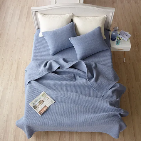 샤르르 주드 60수 순면 피그먼트 워싱 이불겸패드 퀸세트