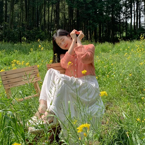 [제작] [김민경 화보]네티슈 매쉬 크롭 가디건 70572 빅사이즈 여성의류