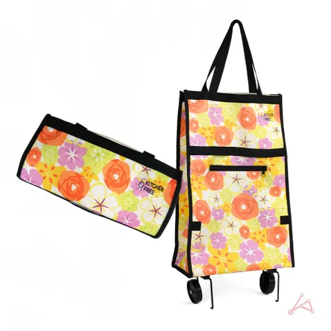 다기능 장바구니 캐리어 디자인랜덤  캐리어 디자인랜덤