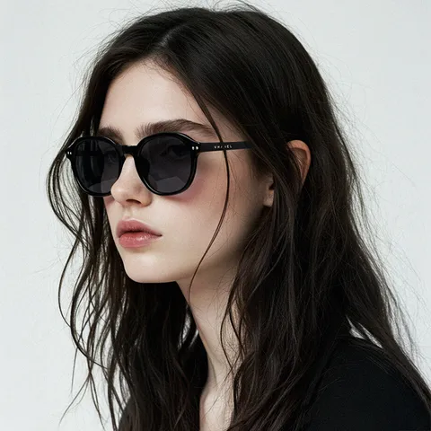 선글라스 VN1021CS 700 사각 패션 블랙 뿔테 자외선차단