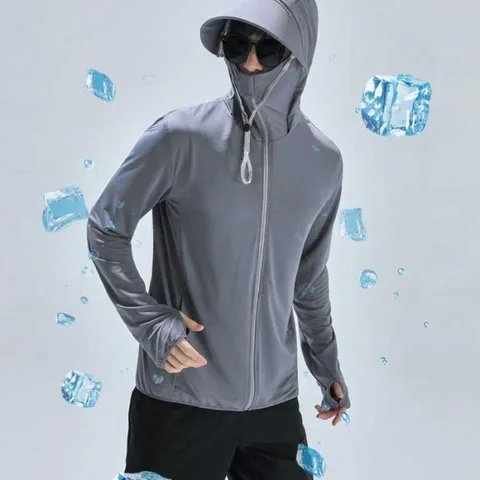 [라일리] Rly 남자 여름 바람막이 쿨링 메쉬 냉감 외투 후드 집업 (28466627)