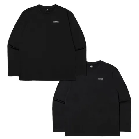 [택가 81,000원] 남성 ON 2 PACK 남성 긴팔 라운드 티셔츠 DMU24294 428519