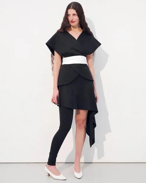 [해외직구] 25FW LAMIA LAGHA 스커트 01SK01BK BLACK