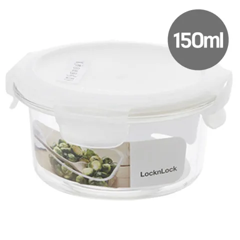 락앤락 테이블탑 밀폐용기 150ml 원형 소분용 밑반찬